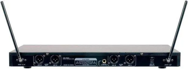 Alt view image 9 of 9 - VOCOPRO VHF WIRELESS MIC SYSTEM