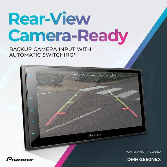 Alt view image 16 of 17 - Pioneer DMH-2660NEX 6.8" Mechless Digital Media Receiver
