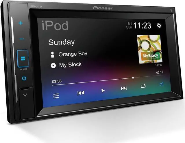 Alt view image 16 of 20 - Pioneer DMH241 6.2 inch Resistive Glass Touchscreen Digital Media Receiver