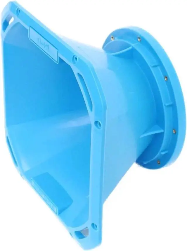 Alt view image 3 of 3 - 8-in Speaker Despacito Midrange Diffuser Horn with Exponential Flare in Blue