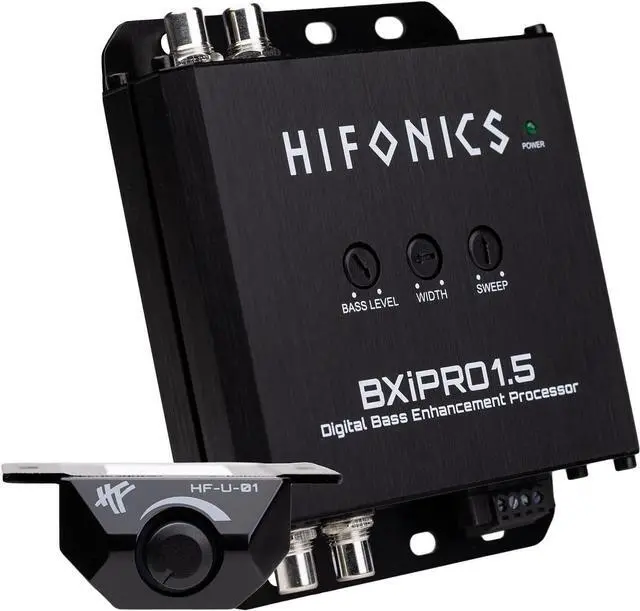 Alt view image 3 of 7 - Hifonics BXIPRO1.5 Car Audio Digital Bass Enhancement Processor