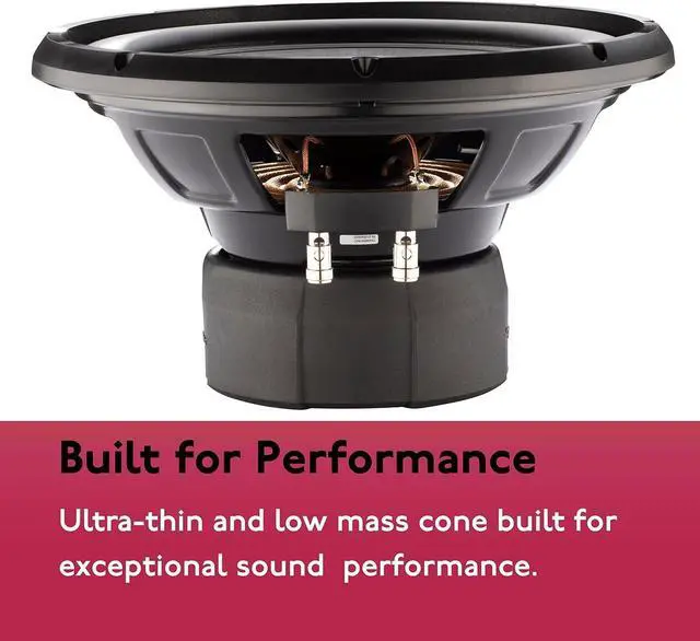 Alt view image 8 of 12 - Pioneer TS-D12D4 12” Dual 4 ohms Voice Coil Subwoofer