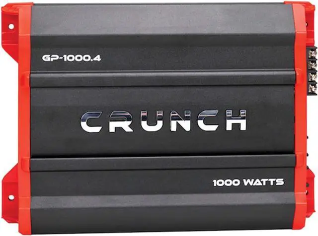 Alt view image 4 of 13 - Crunch Ground Pounder 4 x 125 @ 4 Ohms 4 x 250 @ 2 Ohms 2 x 500 Watts @ 4 Ohms Bridged