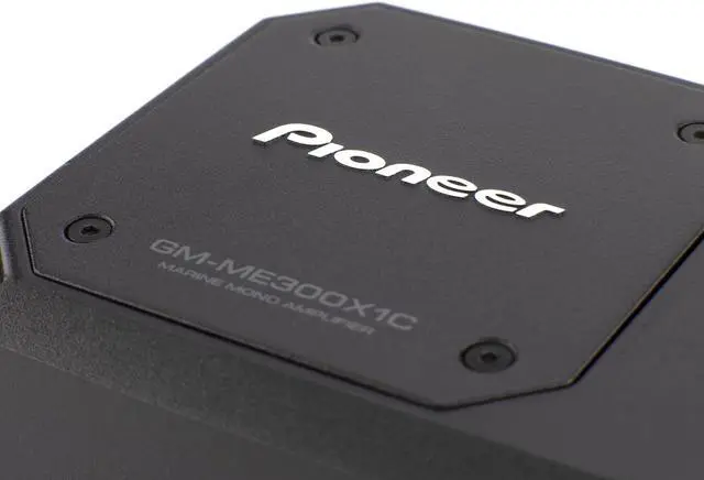Alt view image 14 of 18 - Pioneer GM-ME300X1C 1-Channel Class-D Weatherproof IP67 Compact Marine Amplifier (Mono)