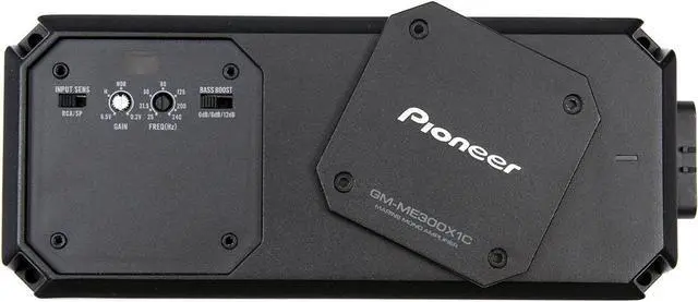 Alt view image 16 of 18 - Pioneer GM-ME300X1C 1-Channel Class-D Weatherproof IP67 Compact Marine Amplifier (Mono)