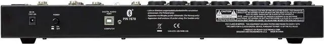 Alt view image 2 of 5 - Peavey PV 14 BT 14 Channel Compact Mixer with Bluetooth