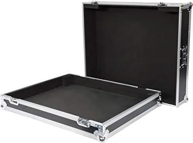 Alt view image 3 of 4 - Deejay LED TBHYAMTF5 Fly Drive Case for Yamaha TF5 32-Channel Digital Mixer with Wheels, Black