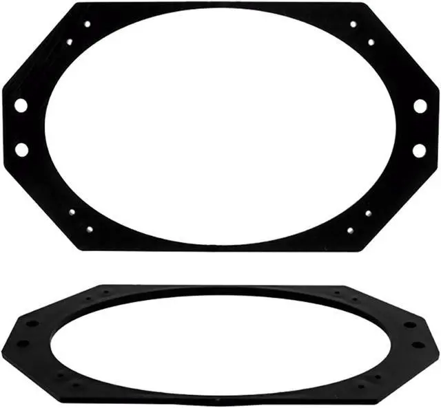 Alt view image 8 of 8 - Metra 82-1011 4" x 6" Speaker Adapter Plate for 1997-2006 Jeep Wrangler (pair)