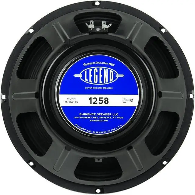 Alt view image 5 of 5 - 12 Inch Guitar Speaker; 75W; 8 Ohms - LEGEND1258