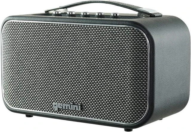 Alt view image 10 of 16 - Gemini GTR-300 GTR Portable Bluetooth Speaker (GTR-300, 60 Watts, Guitar and Microphone Inputs)