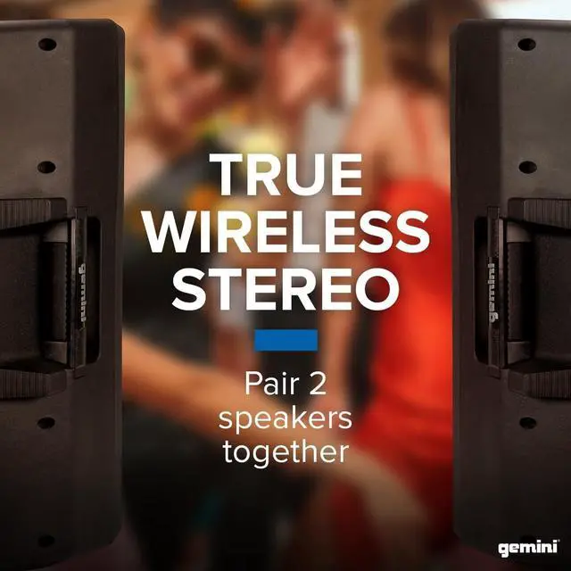 Alt view image 15 of 20 - Gemini Professional Audio Equipment Bluetooth PA DJ Multi Media 2200 W Speakers