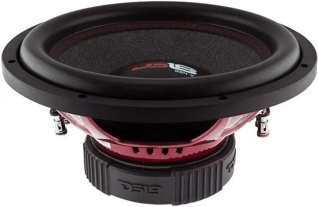 Alt view image 6 of 7 - ds18 gen-x124d subwoofer in black - 4 layer black aluminum voice coil, 12", 900w max power, 450w rms, dual 4 ohms - powerful car audio bass speaker (1 speaker)