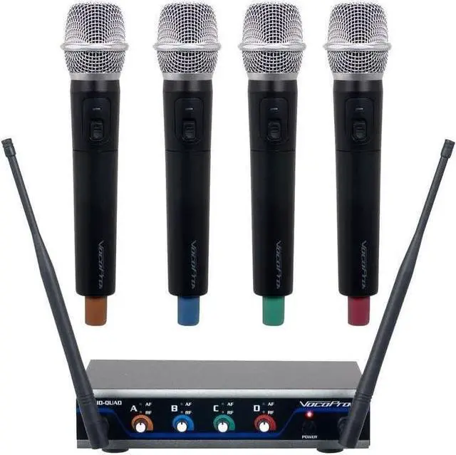Alt view image 3 of 8 - VocoPro, 4 PA System, XLR Connector, Digital-Quad-H2 (Digital-Quad-H2)