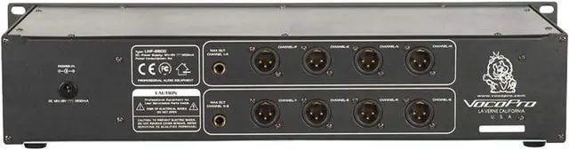 Alt view image 7 of 10 - 8 Channel UHF-Wireless Microphone System with Mic Stands