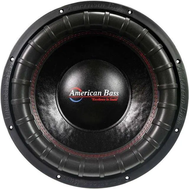Alt view image 8 of 8 - American Bass 1200 W RMS Power 15" (DVC 4-ohm) Subwoofer Elite 1544 Series
