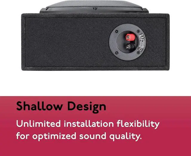 Alt view image 7 of 10 - Pioneer TS-D10LB 10" 1300W Max Power Single 2 Voice Coil Subwoofer Enclosure
