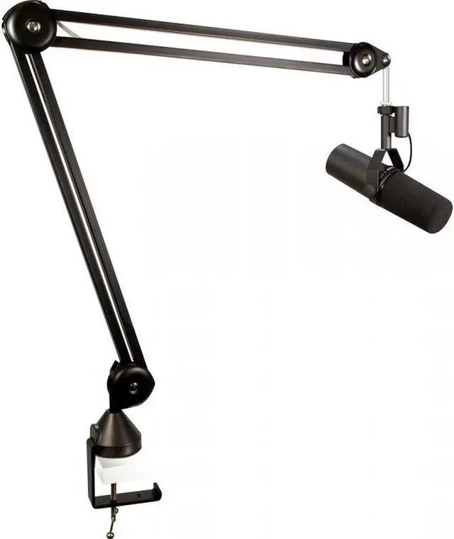Alt view image 3 of 8 - ULTIMATE BROADCAST MIC STAND SCISSOR STY