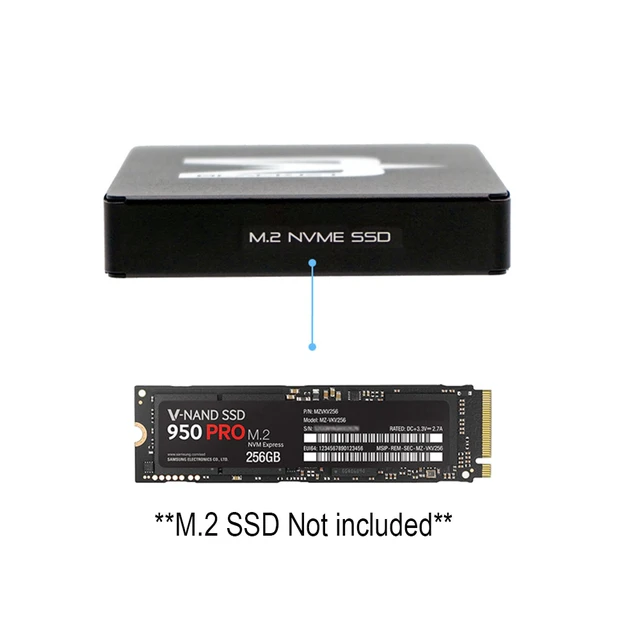 Alt view image 3 of 7 - BLACKJET TX-2DS 2-Bay Thunderbolt 3 Docking System