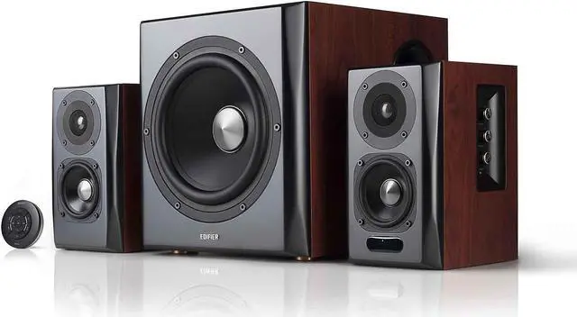 Edifier S350DB 2.1channels 150W Black, Wood speaker set - Newegg.ca