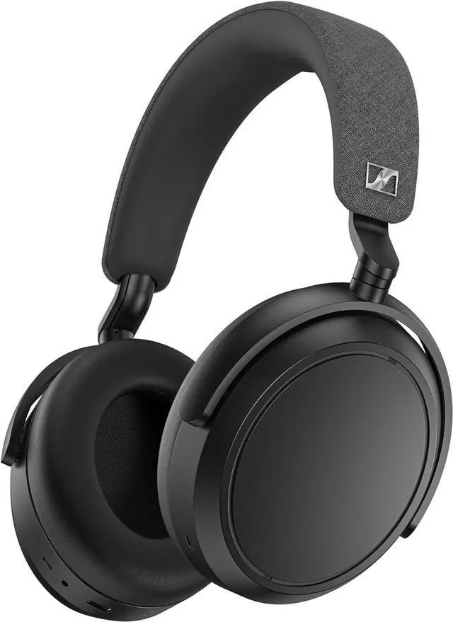 Main image of Sennheiser Consumer Audio Momentum 4 Wireless Headphones - Bluetooth Headset for Crystal-Clear Calls with Adaptive Noise Cancellation, 60h Battery Life, Lightweight Folding Design - Black )