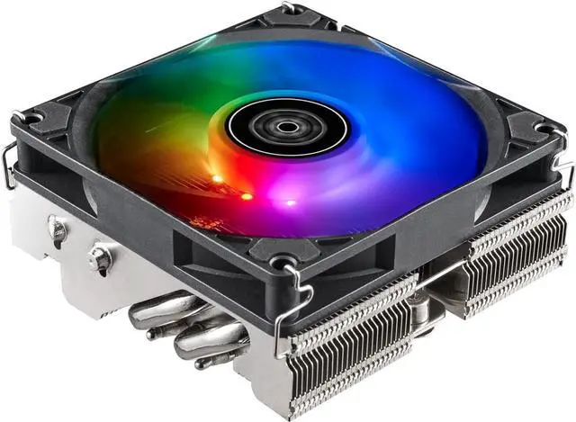 Main image of SilverStone Technology Hydrogon H90 ARGB - Horizontal CPU Cooler with 4 Heat-Pipes and 92mm PWM ARGB Fan, Intel LGA 2066/2011/1700/1200/115x & AMD Socket AM4, SST-HYH90-ARGB