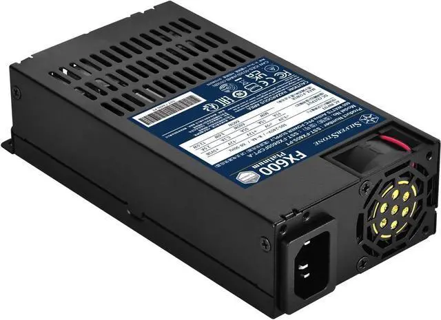 Alt view image 3 of 7 - SilverStone Technology FX600 Platinum Cybenetics Platinum 600W FlexATX Power Supply (SST-FX600-PT)