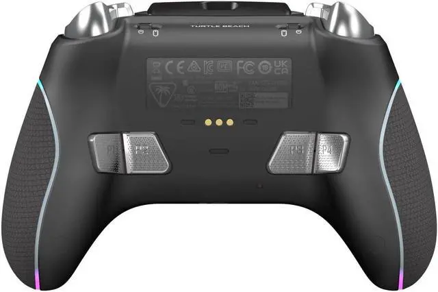 Alt view image 3 of 6 - Turtle Beach Stealth Ultra High-Performance Wireless Gaming Controller Licensed for Xbox Series X|S, Xbox One, Windows PC & Android  LED Dashboard, Charge Dock, RGB Lighting, 30-Hr Battery, Bluetooth