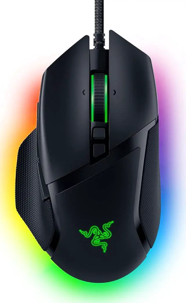 Main image of Basilisk V3 Customizable Ergonomic Gaming Mouse: Fastest Gaming Mouse Switch - Chroma RGB Lighting - 26K DPI Optical Sensor -Classic Black