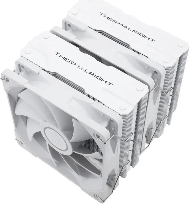 Thermalright Peerless Assassin 120 White CPU-koeler, 6 warmtebuizen, twee TL -C12W PWM-ventilatoren, aluminium koelerbehuizing, AGHP-technologie, voor AMD AM4 AM5/Intel1150/1155/1200/2011