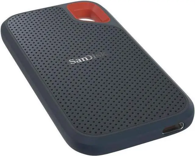Main image of SanDisk 1TB Extreme Portable SSD - Up to 1050MB/s, USB-C, USB 3.2 Gen 2, IP65 Water and Dust Resistance, Updated Firmware - External Solid State Drive - SDSSDE61-1T00-G25
