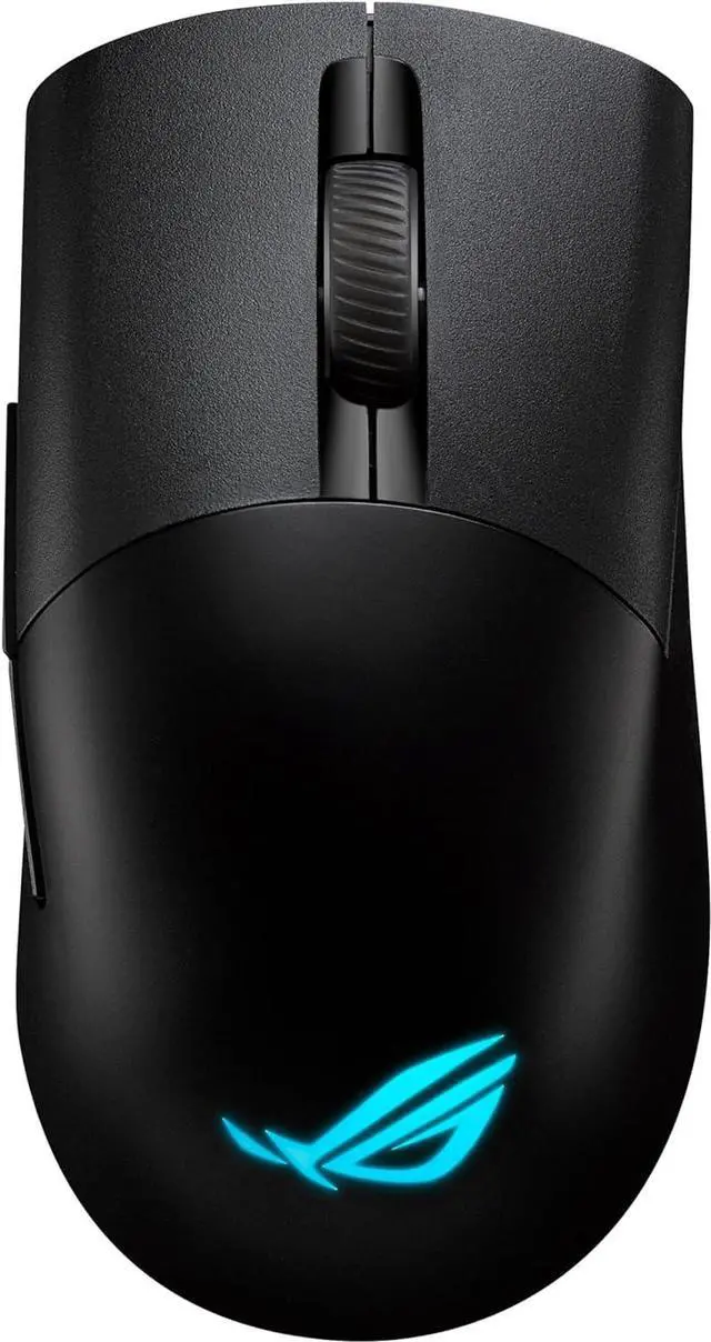 Main image of ROG Keris Wireless AimPoint Gaming Mouse, Tri-mode connectivity (2.4GHz RF, Bluetooth, Wired), 36000 DPI sensor, 5 programmable buttons, ROG SpeedNova, Replaceable switches, Paracord cable, Black