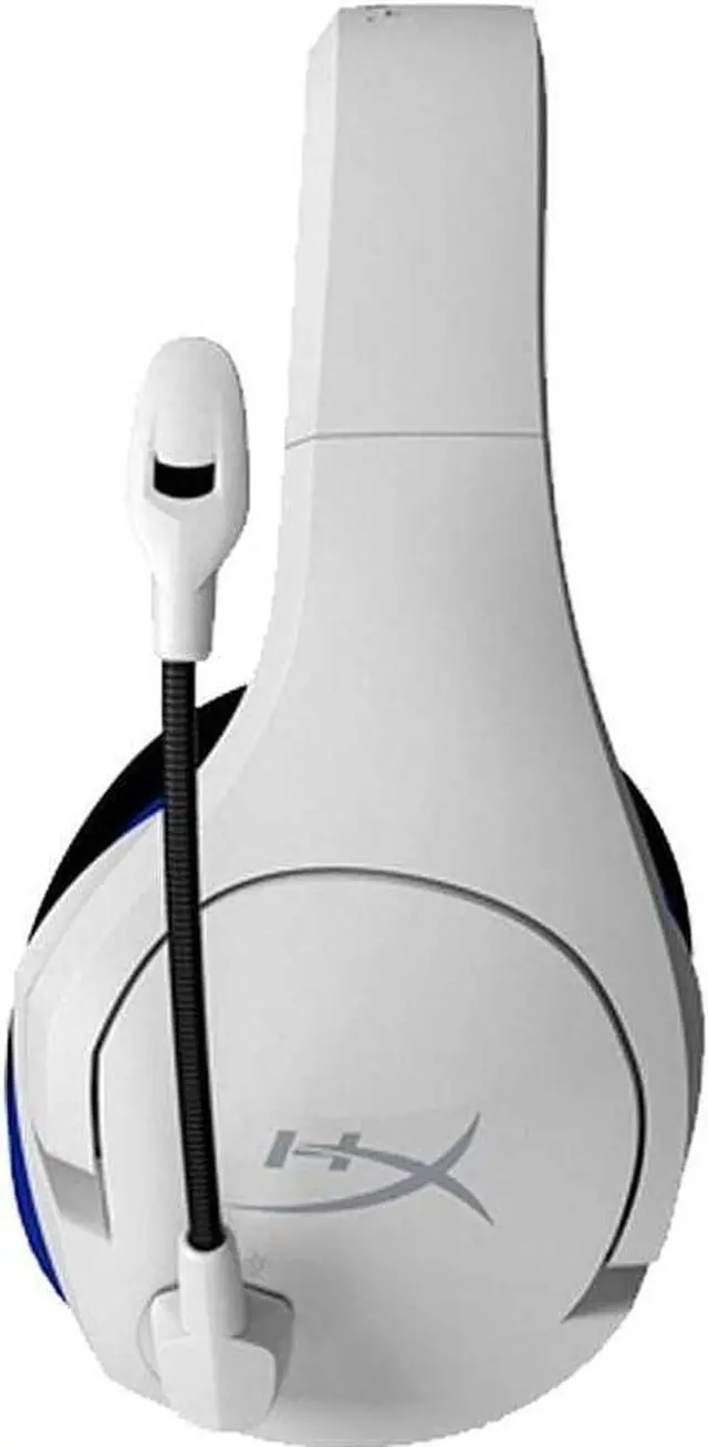 Alt view image 3 of 5 - HyperX HHSS1C-KB-WT/G Cloud Stinger Core  Wireless Gaming Headset, for PS4, PS5, PC, Lightweight, Durable Steel Sliders, Noise-Cancelling Microphone - White