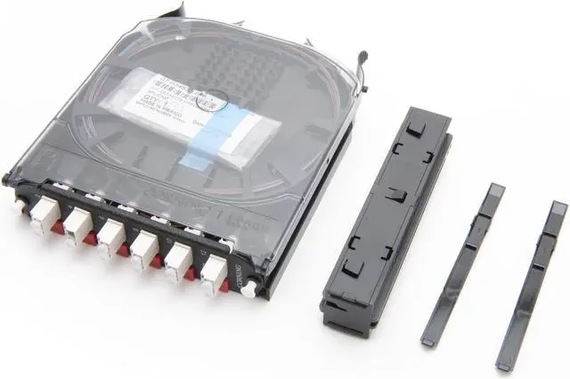 Main image of Corning CCH-CS12-A8-P00KE CCH Splice Cassette, 12 Fiber, LC UPC Duplex 62.5um Multimode OM1, (250um)