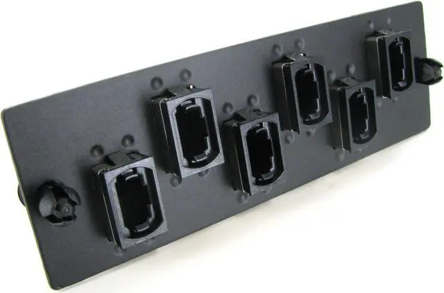 Alt view image 4 of 4 - Panduit FAPH6W12BLMTP 72-Fiber Opticom Horizontal Fiber Optic Adapter Panel, MTP/MPO