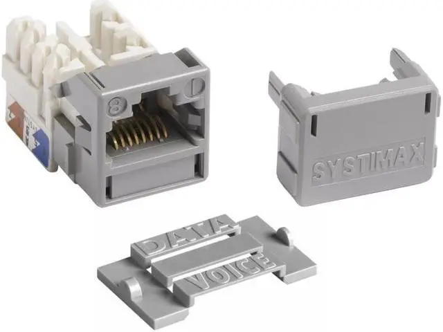 Main image of Commscope MGS400-270 Systimax GigaSpeed Cat6 Modular Jack, Gray, 700206733