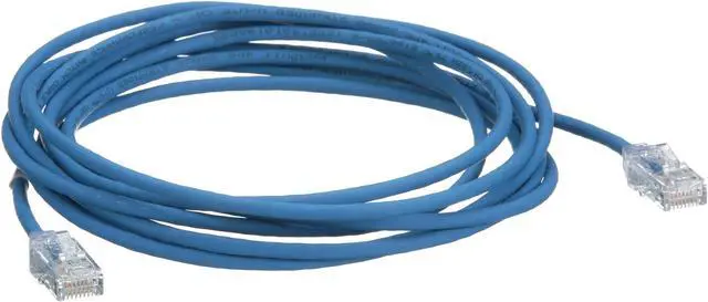 Alt view image 2 of 2 - Panduit UTP28SP10BU Cat6 28awg UTP Network Patch Cable, 10 Ft Blue