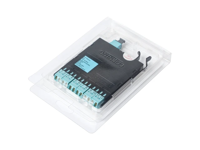 Alt view image 2 of 2 - Corning ECM-UM12-05-93Q 12-Fiber Pretium Edge Module LC Duplex to MTP