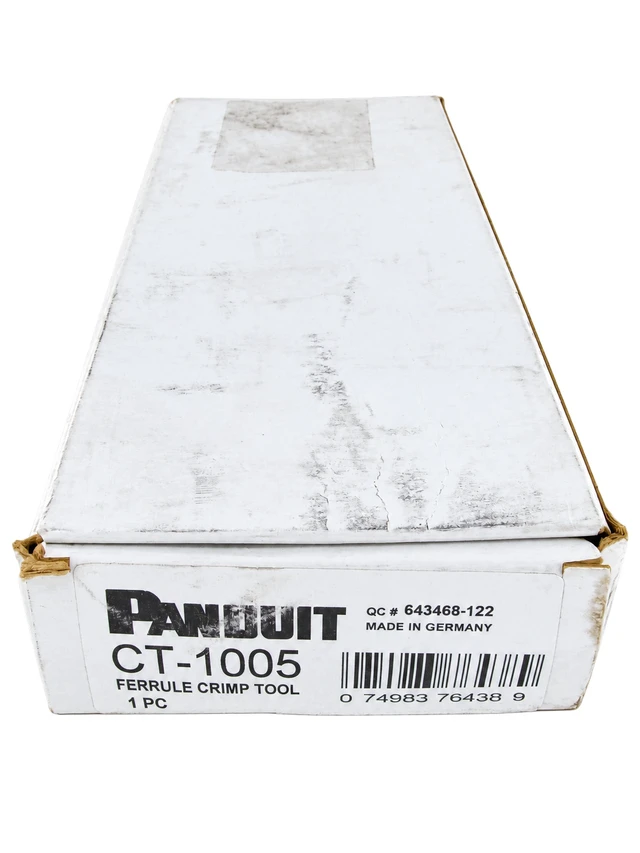 Alt view image 7 of 7 - Panduit CT-1005 Controlled Cycle Ferrule Crimping Tool