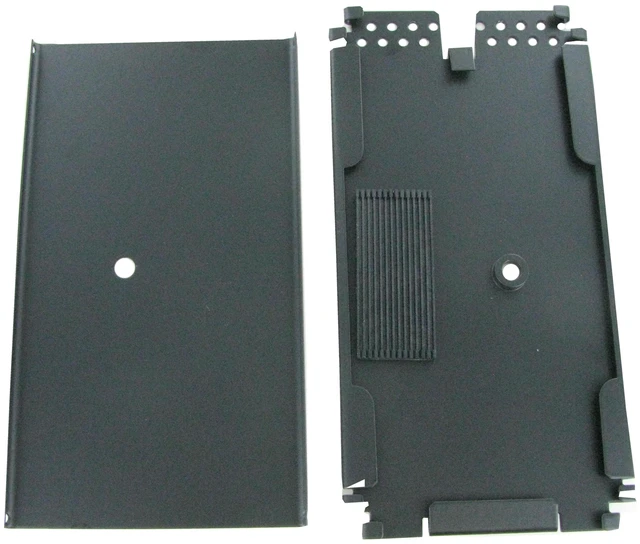 Alt view image 6 of 6 - Corning M67-060 12-Fiber RTV Fiber Optic Fusion Splice Tray Type 2R Metal