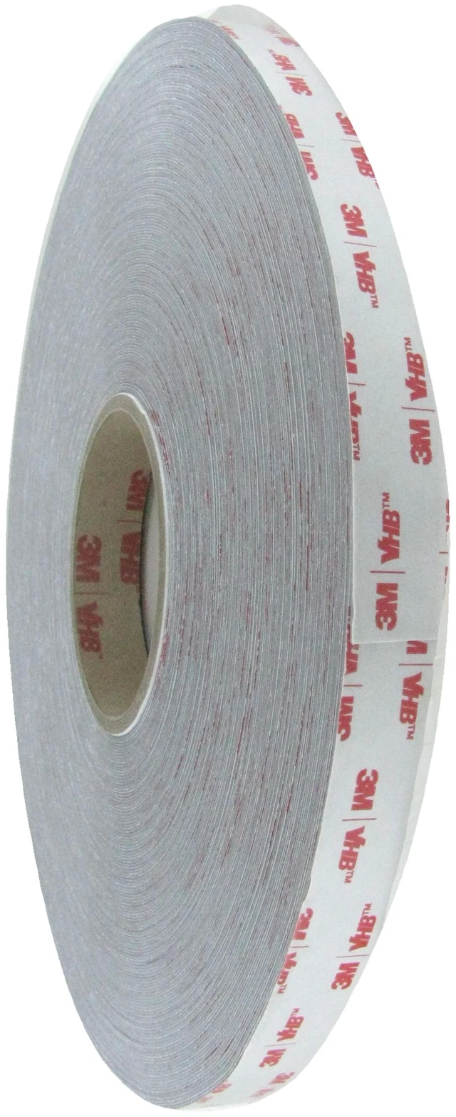 Main image of 3M VHB 4936 Double Sided Acrylic Foam Tape 3/4 inch x 72 Yards Gray 24384