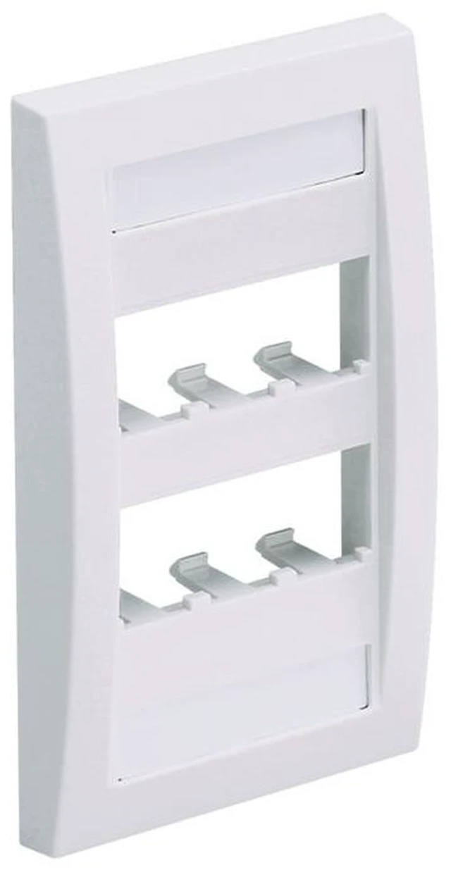 Main image of Panduit CFPE6IWY Executive Faceplate / Network Wall Plate