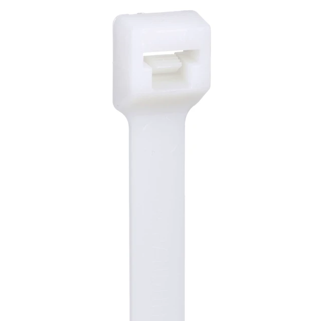Alt view image 3 of 3 - Panduit PLT2S-M69 Locking Cable Ties, 7.4-Inch Ivory Flame-Retardant Nylon 6.6, 1000-Pack