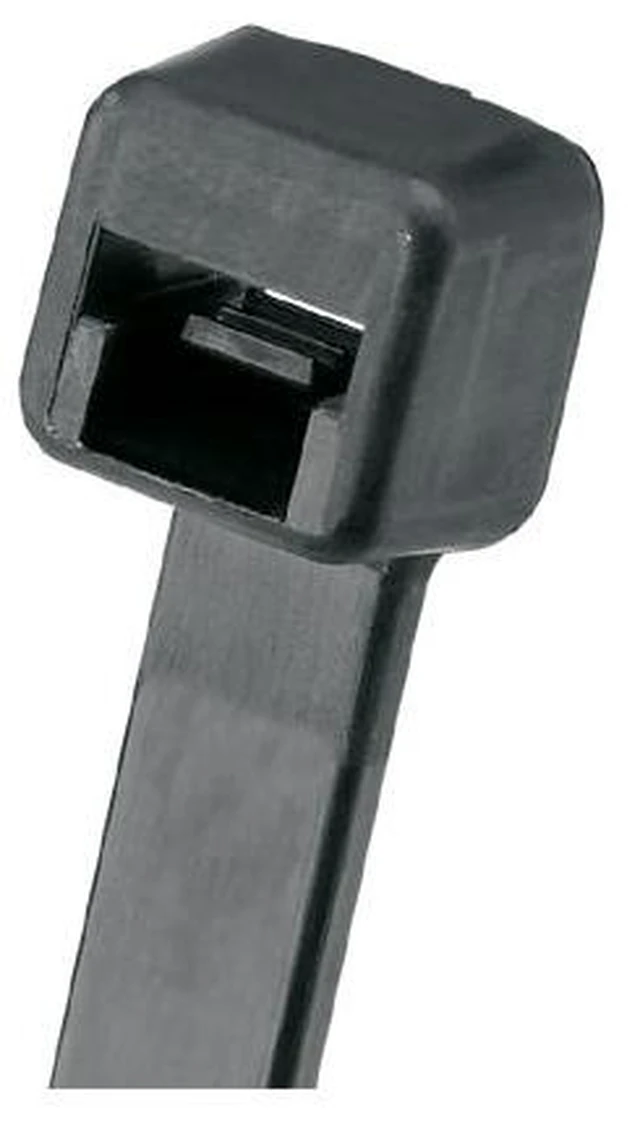Main image of Panduit PLT1M-M00 Pan-Ty Cable Tie, Miniature, Weather Resistant Nylon, 3.9-Inch Length, Black, 1000 PK