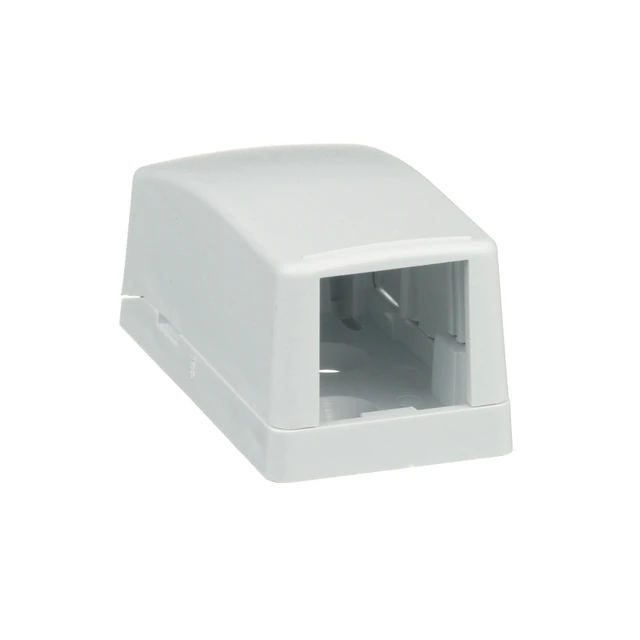 Alt view image 3 of 5 - Panduit CBX1WH-A Mini-Com Surface Mount Box for Network Module, White