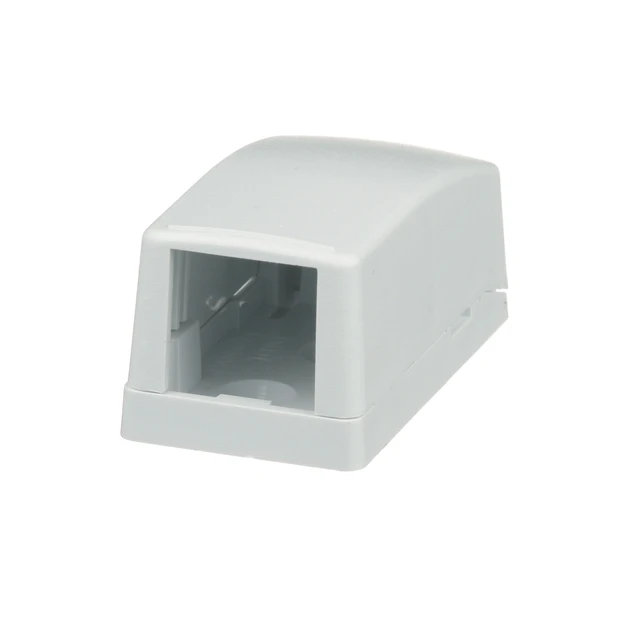 Alt view image 4 of 5 - Panduit CBX1WH-A Mini-Com Surface Mount Box for Network Module, White