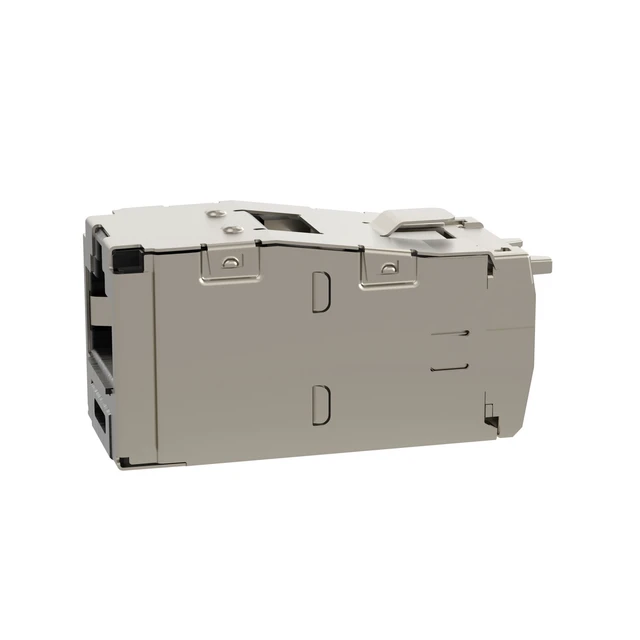 Alt view image 2 of 4 - Panduit CJS5E88TGY Category-5E 8-Wire TG-Style Shielded Jack Module, Black