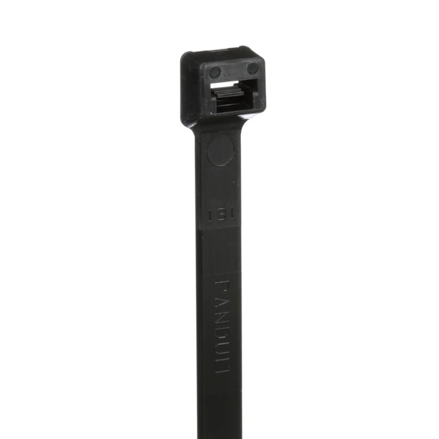 Alt view image 3 of 4 - Panduit PLT3H-L0 Pan-Ty Weather Resistant Nylon Cable Ties, Light-Heavy Cross Section, 11.4" Length, Black, Pack of 50