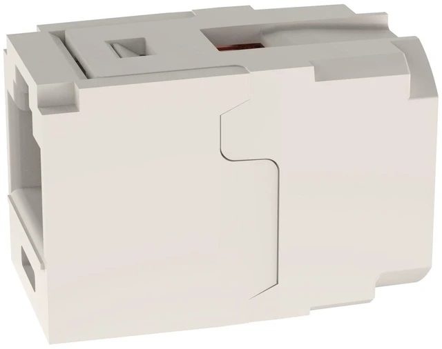 Alt view image 9 of 10 - Panduit CC688IW Mini-Com Cat6 RJ45 Ethernet Coupler Module, 8P8C