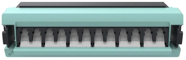 Main image of CommScope 360DPIS-12LC-LS 12-Port LC/UPC OM4 Fiber Adapter Pack Aqua 760230938