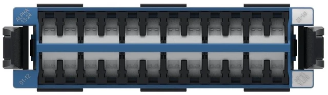 Alt view image 5 of 7 - Commscope 360DPIS-24LC-SM 24-Port LC/UPC Singlemode Fiber Adapter Pack Shuttered
